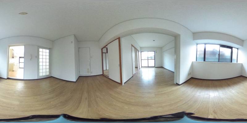 パノラマ画像洋室