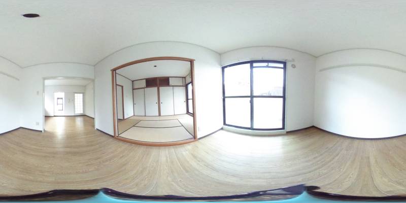 パノラマ画像洋室