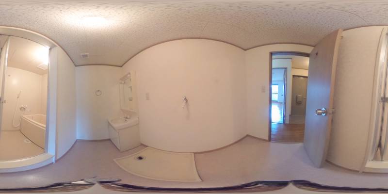 パノラマ画像洗面所
