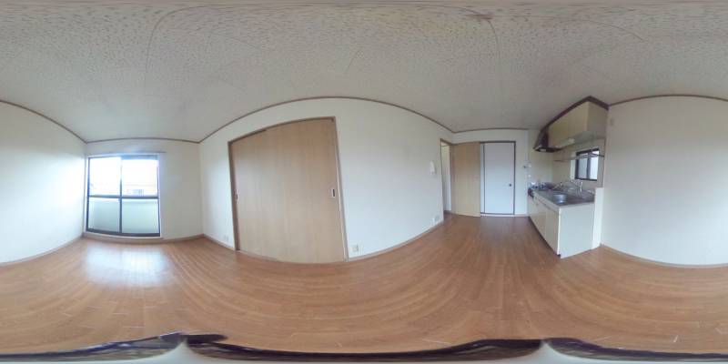 パノラマ画像リビング