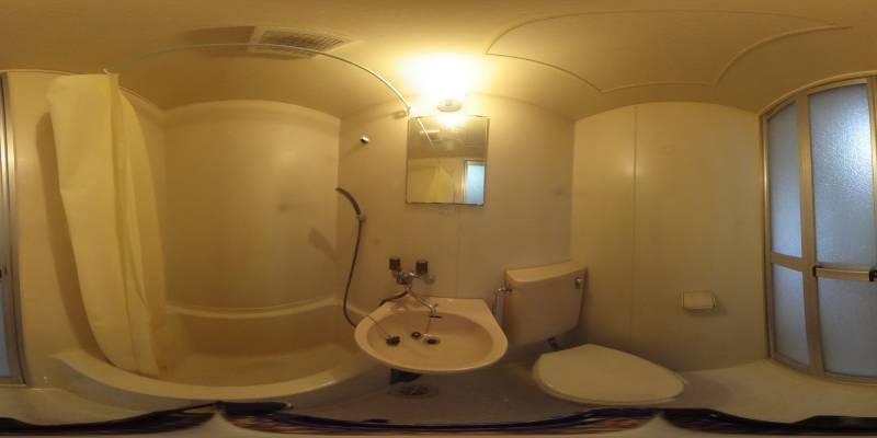 パノラマ画像バスルーム