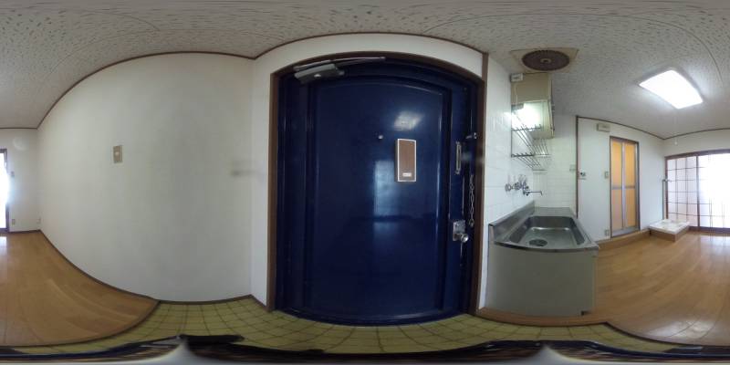 パノラマ画像玄関