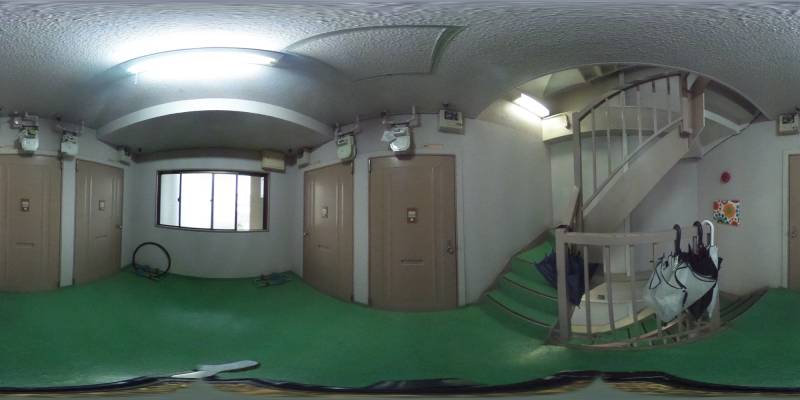 パノラマ画像玄関