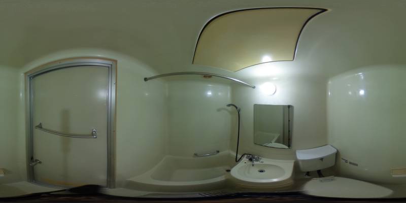 パノラマ画像バスルーム