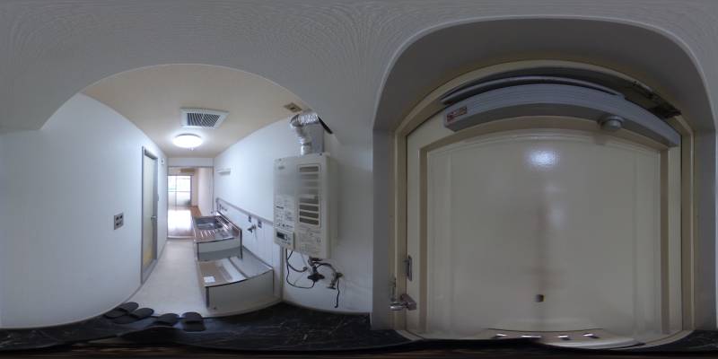 パノラマ画像玄関