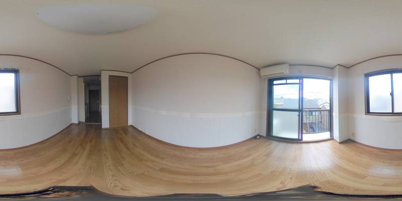 パノラマ画像洋室