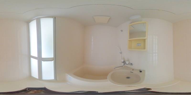 パノラマ画像バスルーム