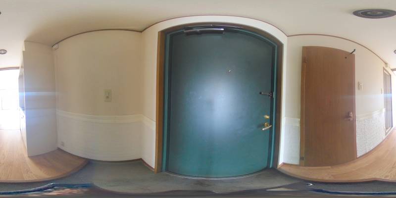 パノラマ画像玄関