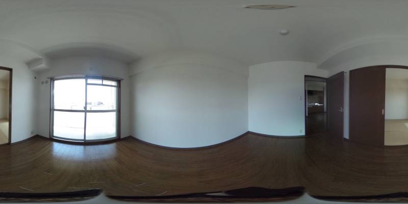 パノラマ画像洋室