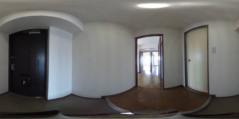 パノラマ画像玄関