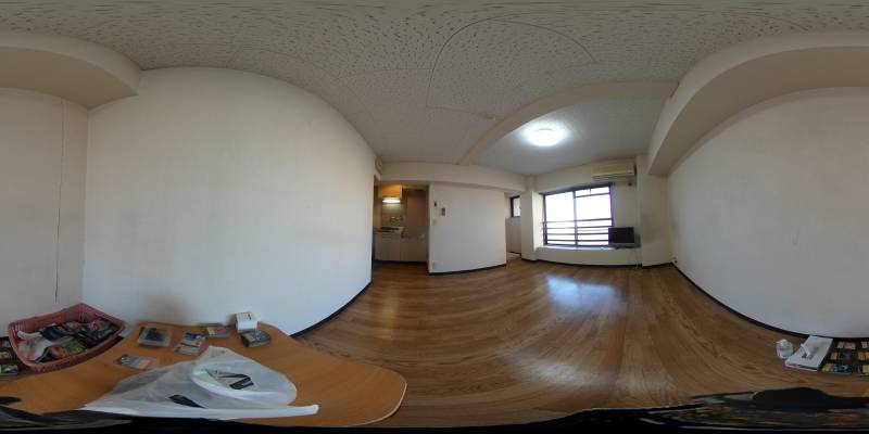 パノラマ画像洋室