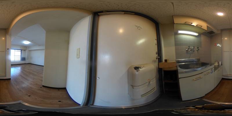 パノラマ画像玄関