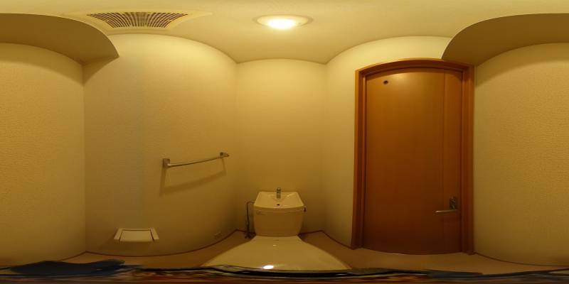 パノラマ画像トイレ