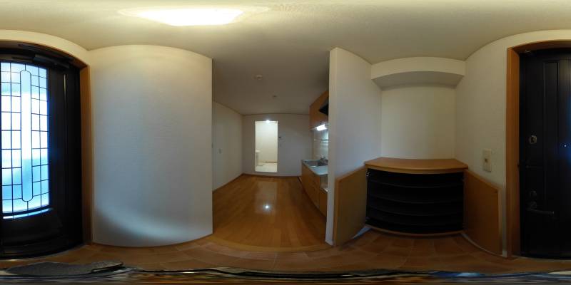 パノラマ画像玄関