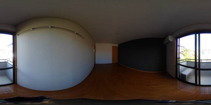 パノラマ画像洋室