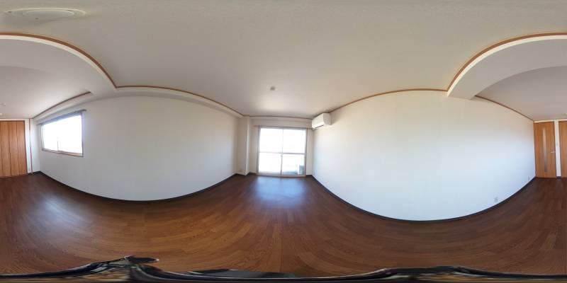 パノラマ画像リビング