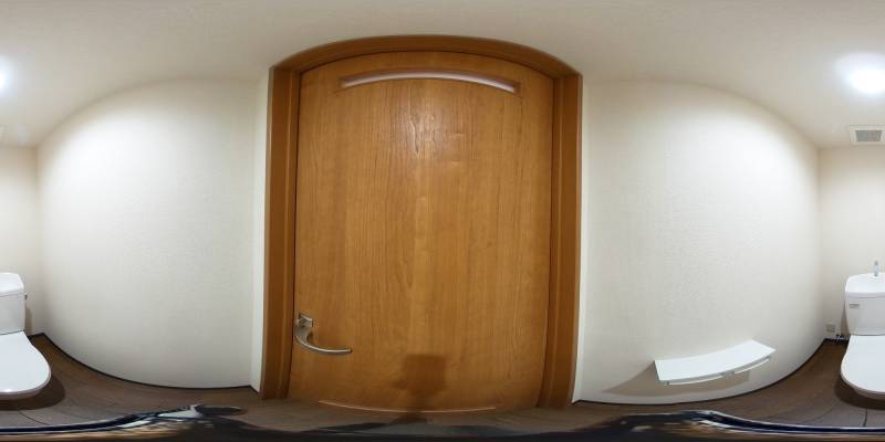 パノラマ画像トイレ