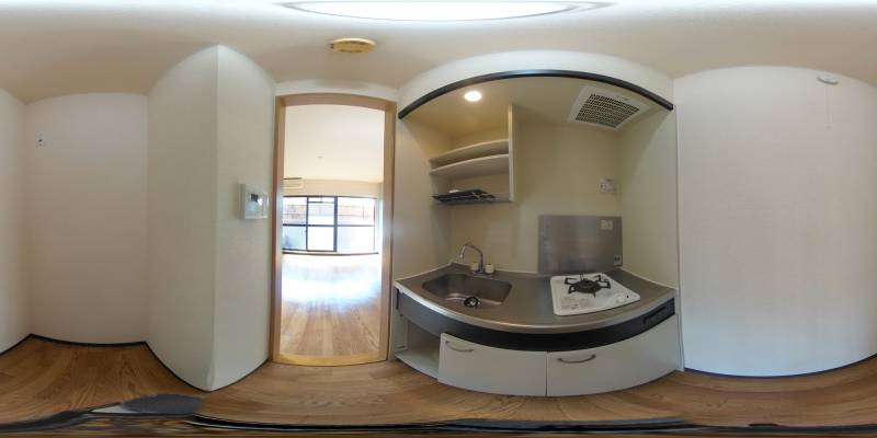 パノラマ画像キッチン