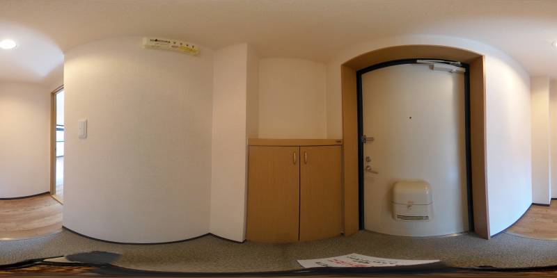 パノラマ画像玄関