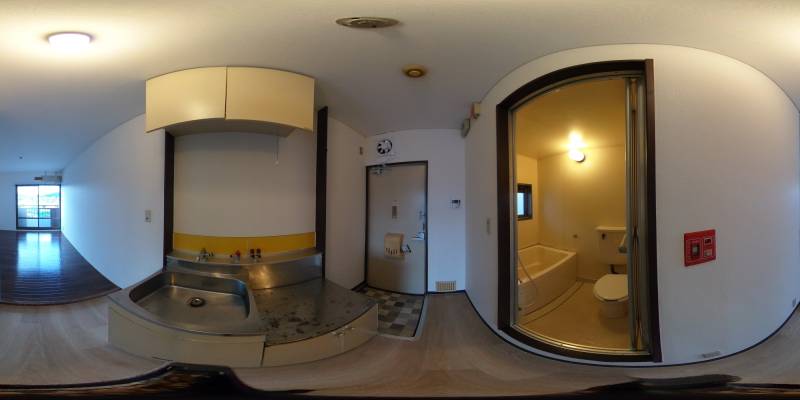 パノラマ画像キッチン