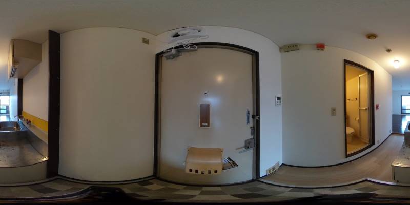 パノラマ画像玄関