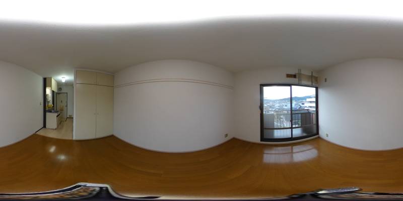 パノラマ画像洋室