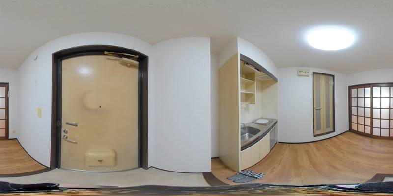 パノラマ画像玄関