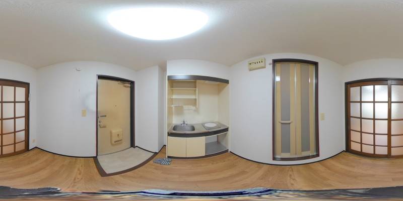 パノラマ画像キッチン