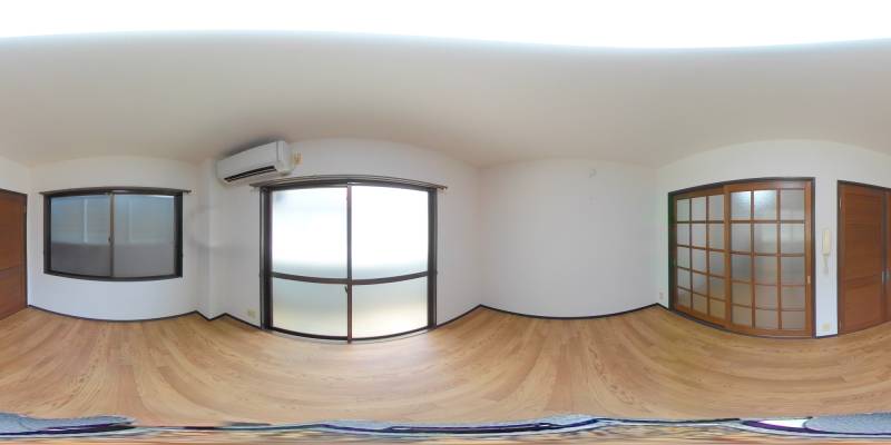 パノラマ画像洋室