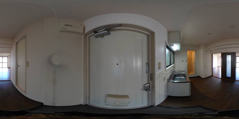 パノラマ画像玄関