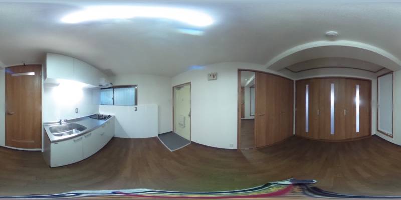 パノラマ画像洋室