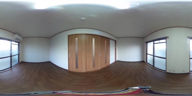 パノラマ画像洋室