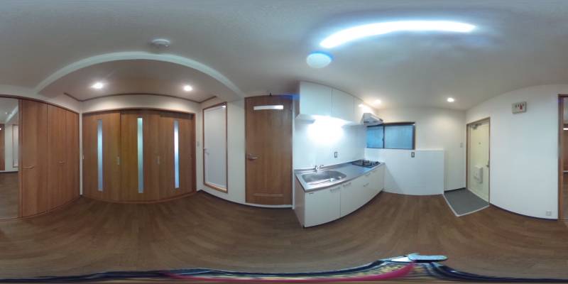 パノラマ画像洋室