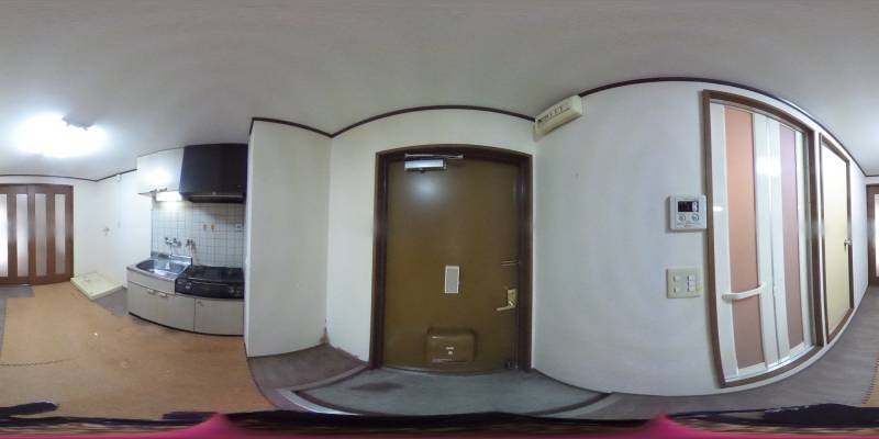 パノラマ画像玄関