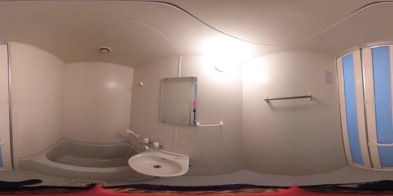 パノラマ画像バスルーム