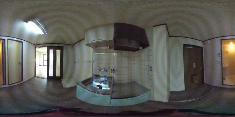 パノラマ画像キッチン