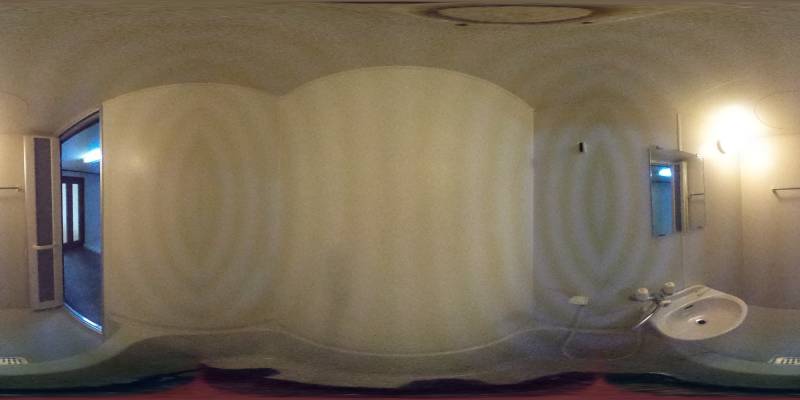 パノラマ画像バスルーム