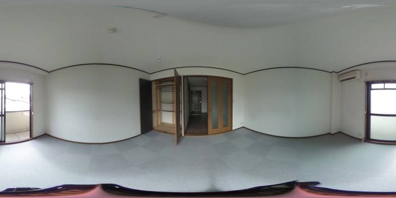 パノラマ画像洋室