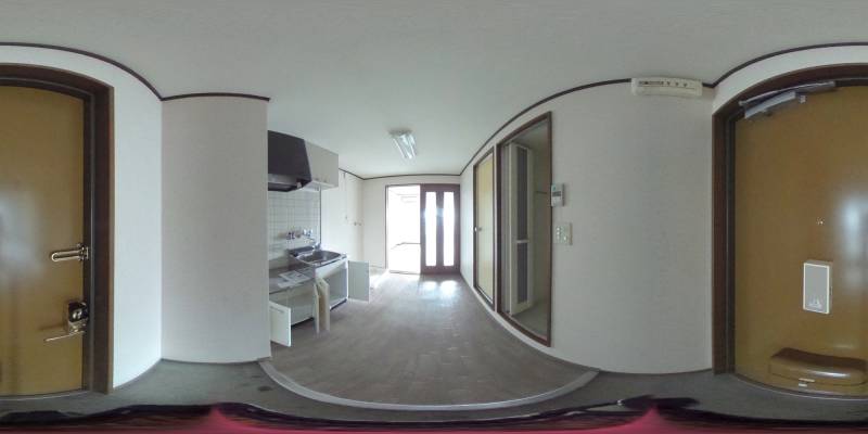 パノラマ画像玄関