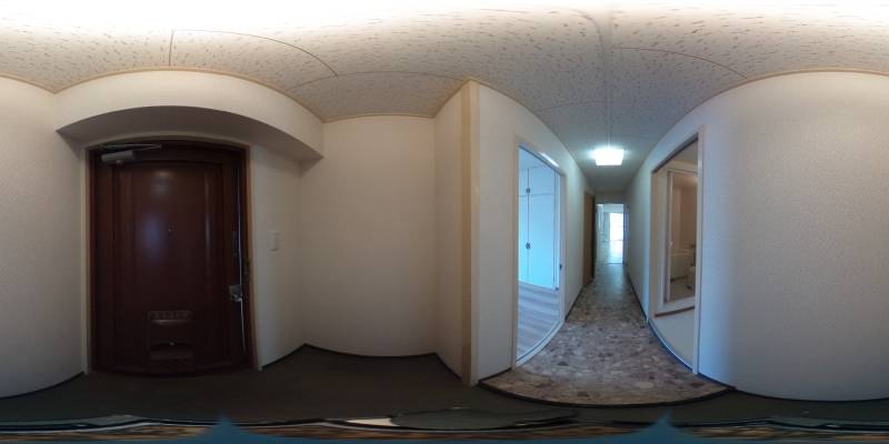 パノラマ画像玄関