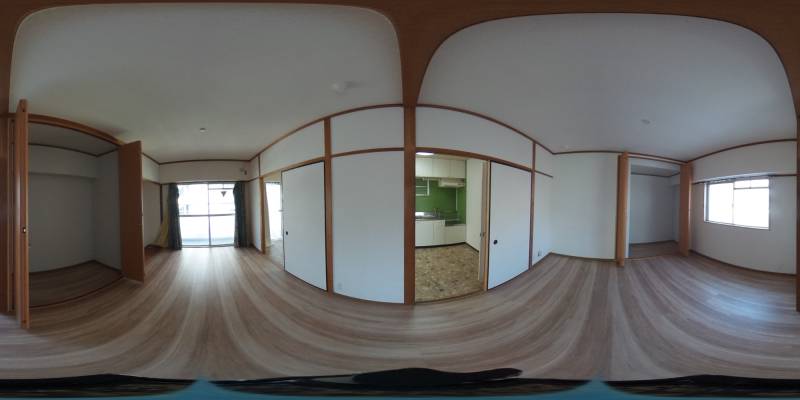 パノラマ画像洋室