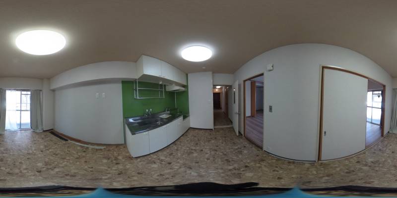 パノラマ画像リビング