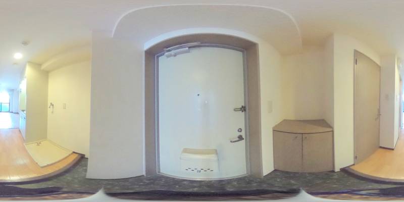 パノラマ画像玄関