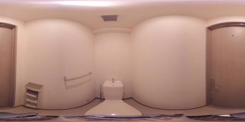 パノラマ画像トイレ