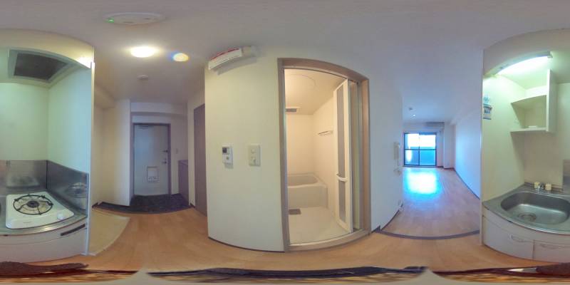 パノラマ画像キッチン