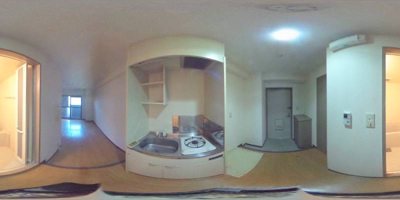 パノラマ画像キッチン