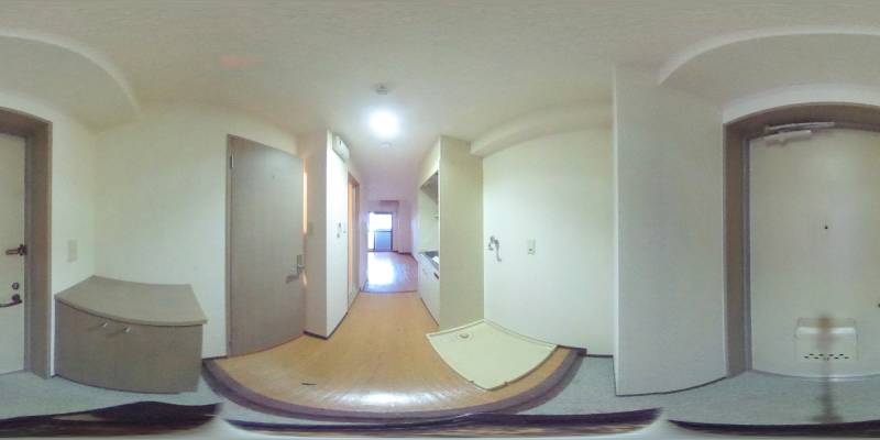 パノラマ画像玄関