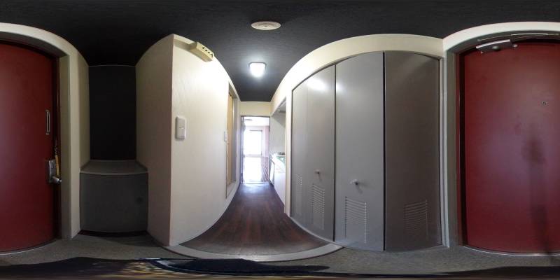 パノラマ画像玄関