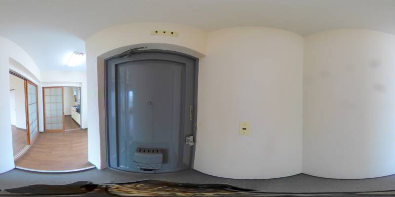 パノラマ画像玄関