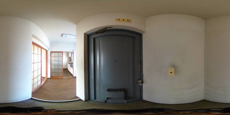 パノラマ画像玄関